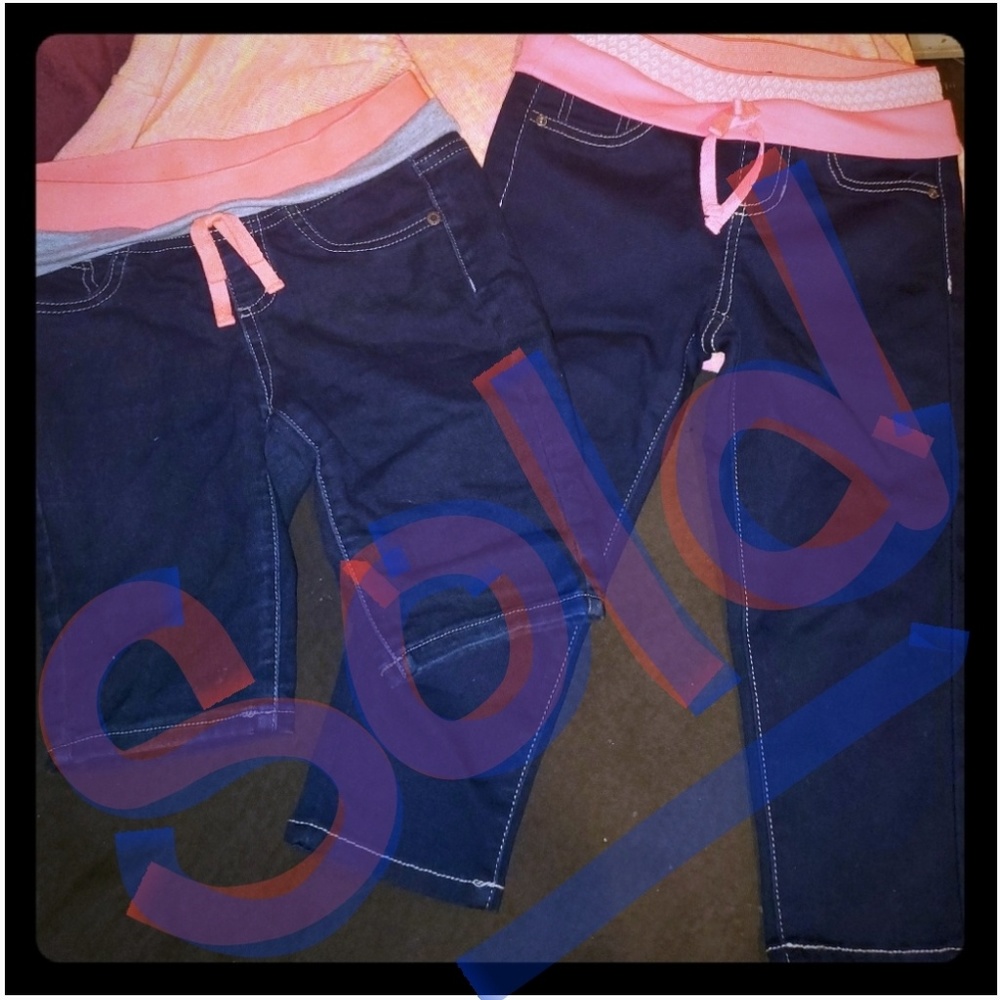 "Sold" Squeeze skinny jean/ Squeeze short